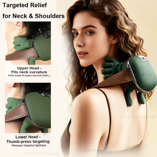 4D Bionic Hand Neck & Shoulder Massager 💆‍♂️✨