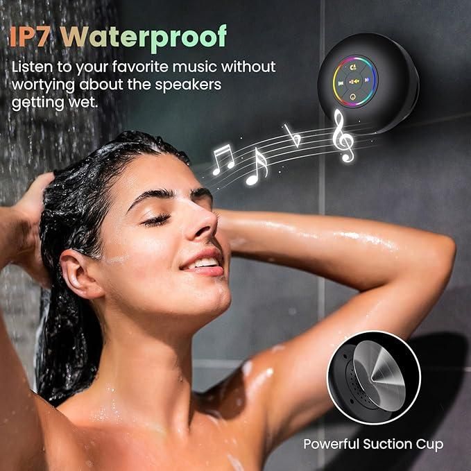 Large Suction Cup Waterproof Bluetooth Speaker